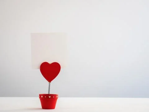 Note paper in a beautiful holder Stock Photos