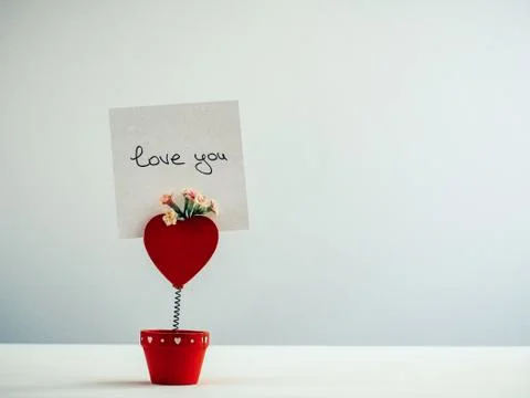 Note paper in a beautiful holder Stock Photos