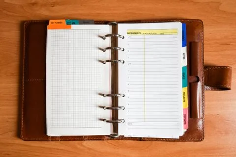 Note paper brown  Fotos de archivo