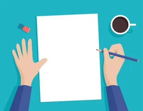 Note-paper-coffee Stock Illustration