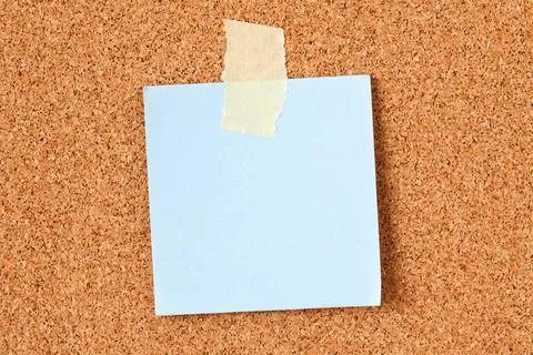 Note paper on corkboard the note paper on corkboard Copyright: xZoonar.com... Stock Photos