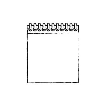 Note paper isolated 스톡 일러스트