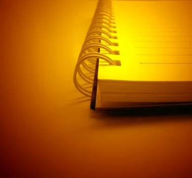 NOTE PAPER Foto stock