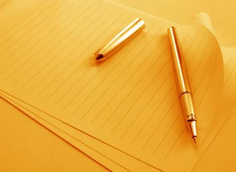 NOTE PAPER Stock Photos