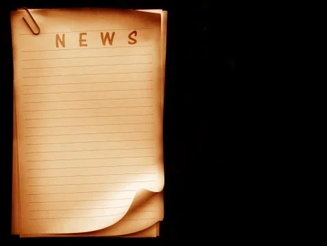 NOTE PAPER Fotos Stock