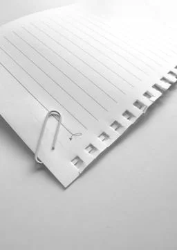 NOTE PAPER Foto stock