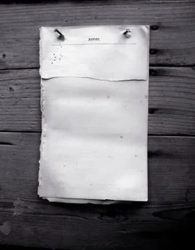 NOTE PAPER Foto stock