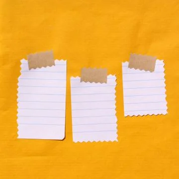 Note paper Fotos Stock