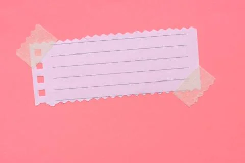 Note paper Stockfoto's