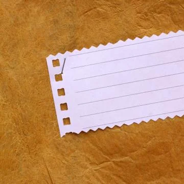 Note paper Stockfoto's
