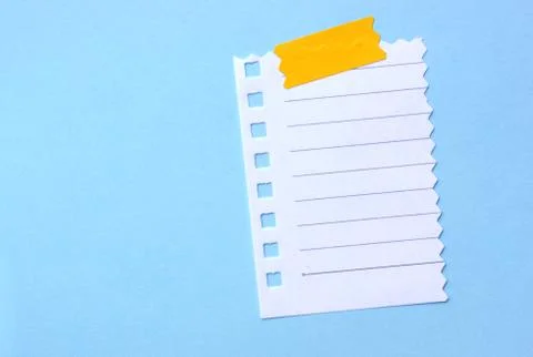 Note paper Фото