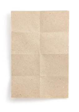 Note paper on white Foto stock