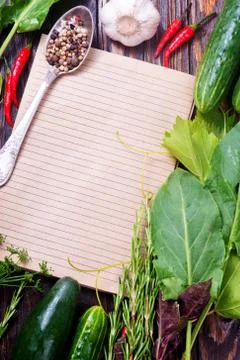 Note for recipe Stock Photos