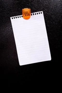 Note on refrigerator Stock Photos