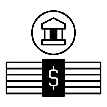 Note Stack Dualtone Icon Stock Illustration