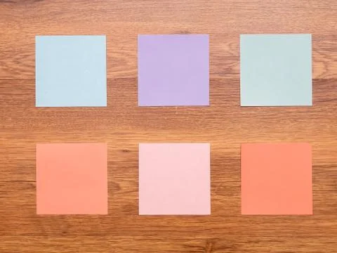 Note stickers Stock Photos