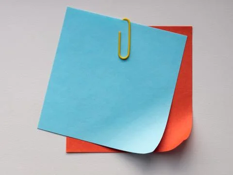 Note stickers Stock Photos