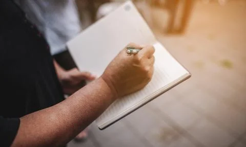 Note taking Notebooks for teaching Remember to forget about things. With our  Foto stock