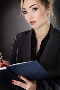 Note taking Stock Photos