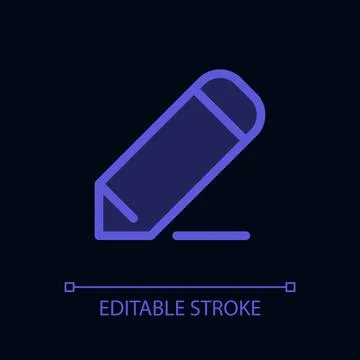 Note-taking pixel perfect glassmorphism ui icon for dark theme イラスト素材