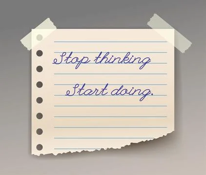 Note with text. Memo and notebook paper list, sheet. Scrap and adhesive tape Stock Illustration