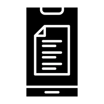 Note Vector Icon Design Illustration Illustrazione stock