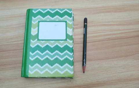 A notebook and pencil Stock Photos