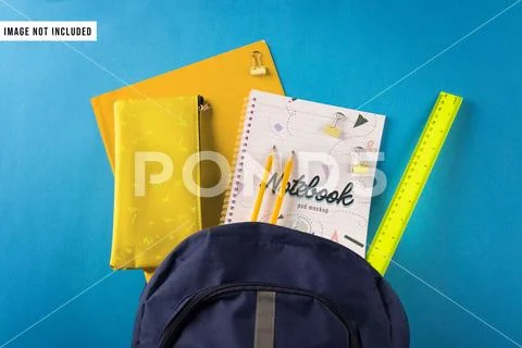 Notebook Bag Photoshop Mockup PSD-Vorlage