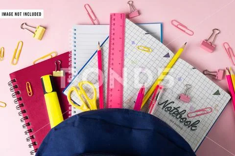 Notebook Bag PSD Template