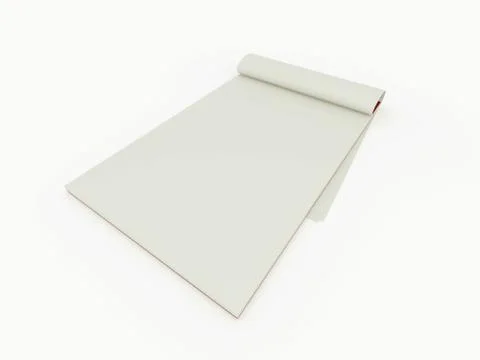 Notebook blank isolated on white background Stock Illustration