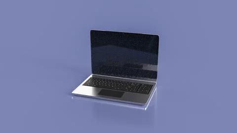 The Notebook on Blue Background for Business Concept 3d Rendering. Stock Photos