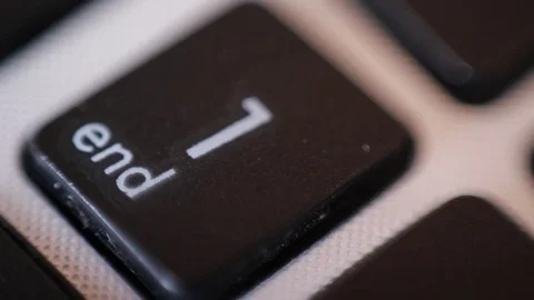 Notebook buttons extreme close up Vídeos de archivo 87971301