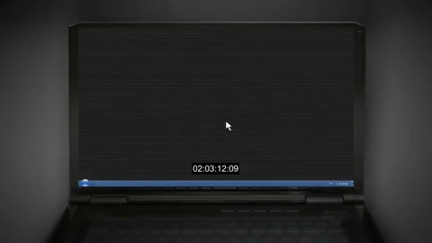 Notebook of Closed circuit television cctv Stock Footage 89553781
