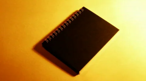 Notebook Stock Footage 612901