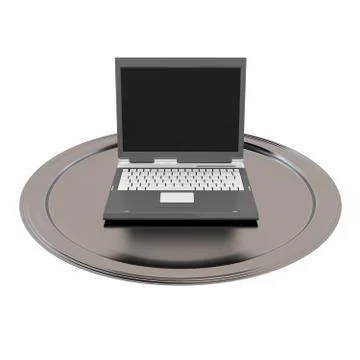 Notebook as gift Stock Photos