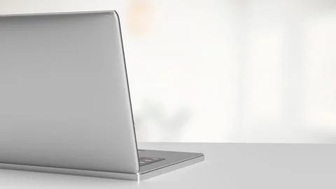 The Notebook Green screen for present concept 3d rendering. Stock Photos