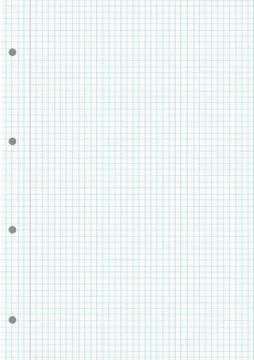 NOTEBOOK GRIDDED SHEET BACKGROUND Stock Illustration