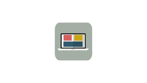 Notebook icon animation for video motion graphics Stock Footage 150060222