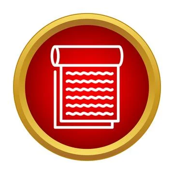 Notebook icon showing paper text lines document Stockillustratie