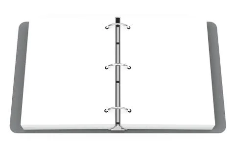 The notebook Stock Illustration