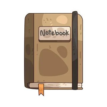 Notebook illustration Stock Illustration