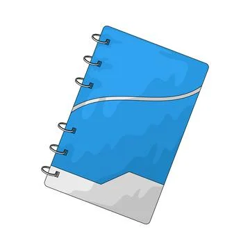 Notebook illustration Stock Illustration