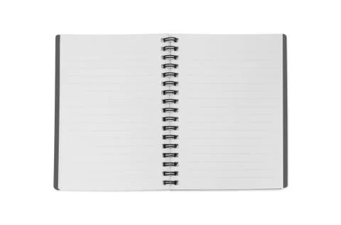 Notebook isolated Foto stock