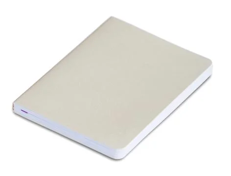 Notebook isolated on white background Stock Photos