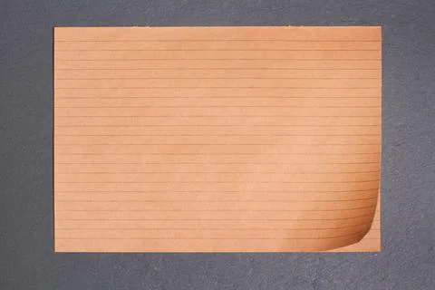 Notebook kraft Foto stock