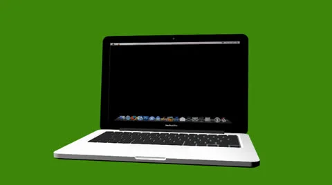 Notebook mac Stock Footage 25591676