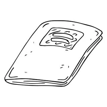 Notebook, magazine icon. Stock Illustration