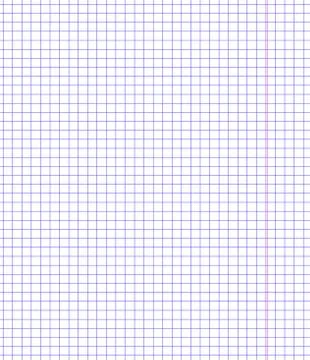 Notebook math squared paper sheet vector background. Stock Illustration