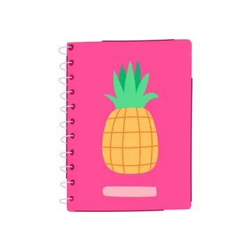 Notebook notebook cartoon vector illustration Illustrazione stock