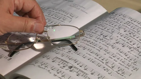 Notebook With Notes Stock Footage 38746570